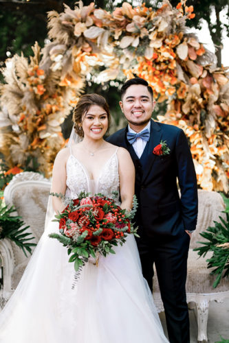 Red and Orange Boho Wedding | Philippines Wedding Blog