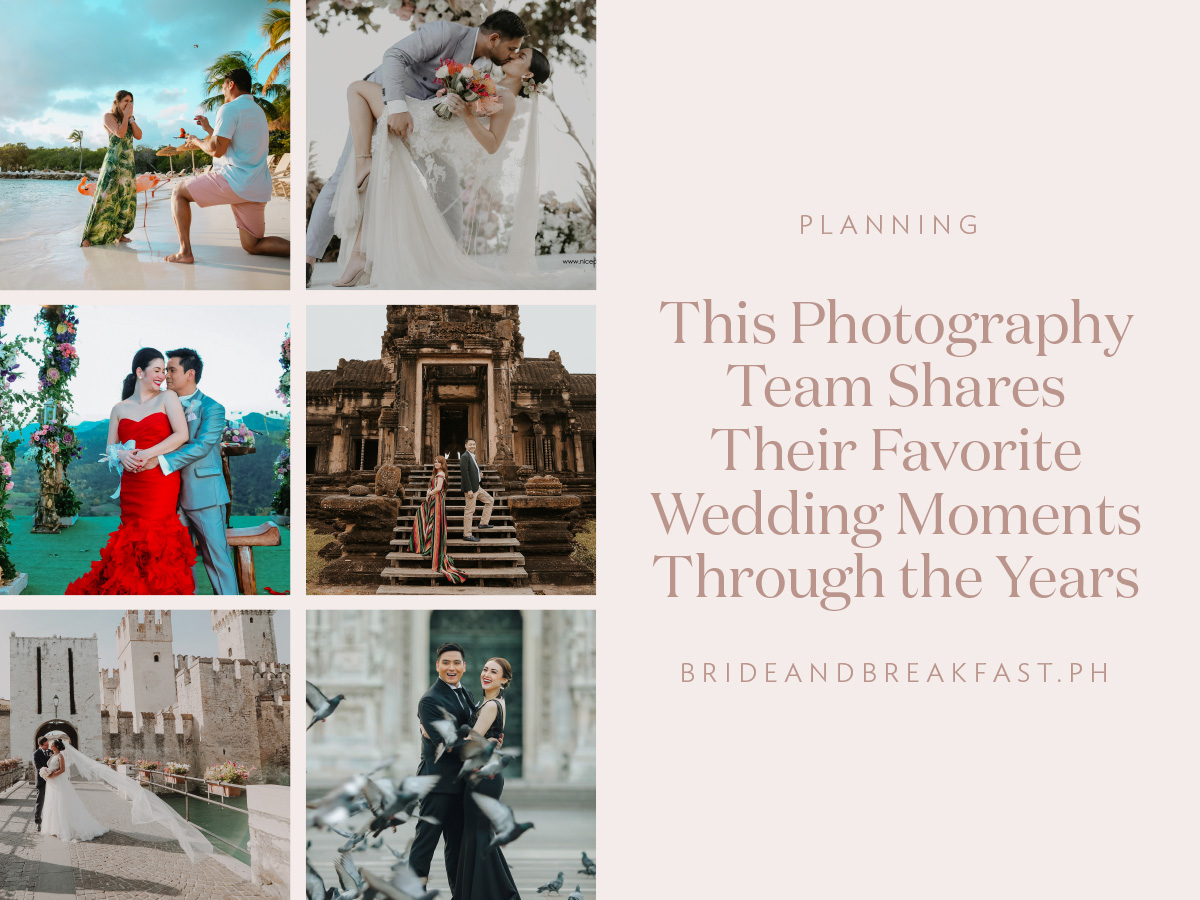 This Photography Team Shares Their Favorite Wedding Moments Through The Years