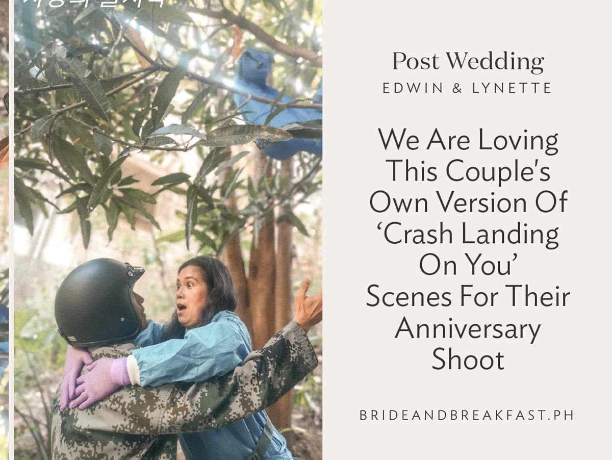 We are Loving This Couple’s Own Version of ‘Crash Landing on You’ Scenes They Shot For Their Anniversary While on Lockdown!
