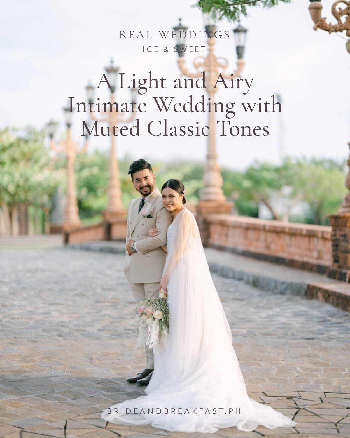 A Light and Airy Intimate Wedding with Muted Classic Tones