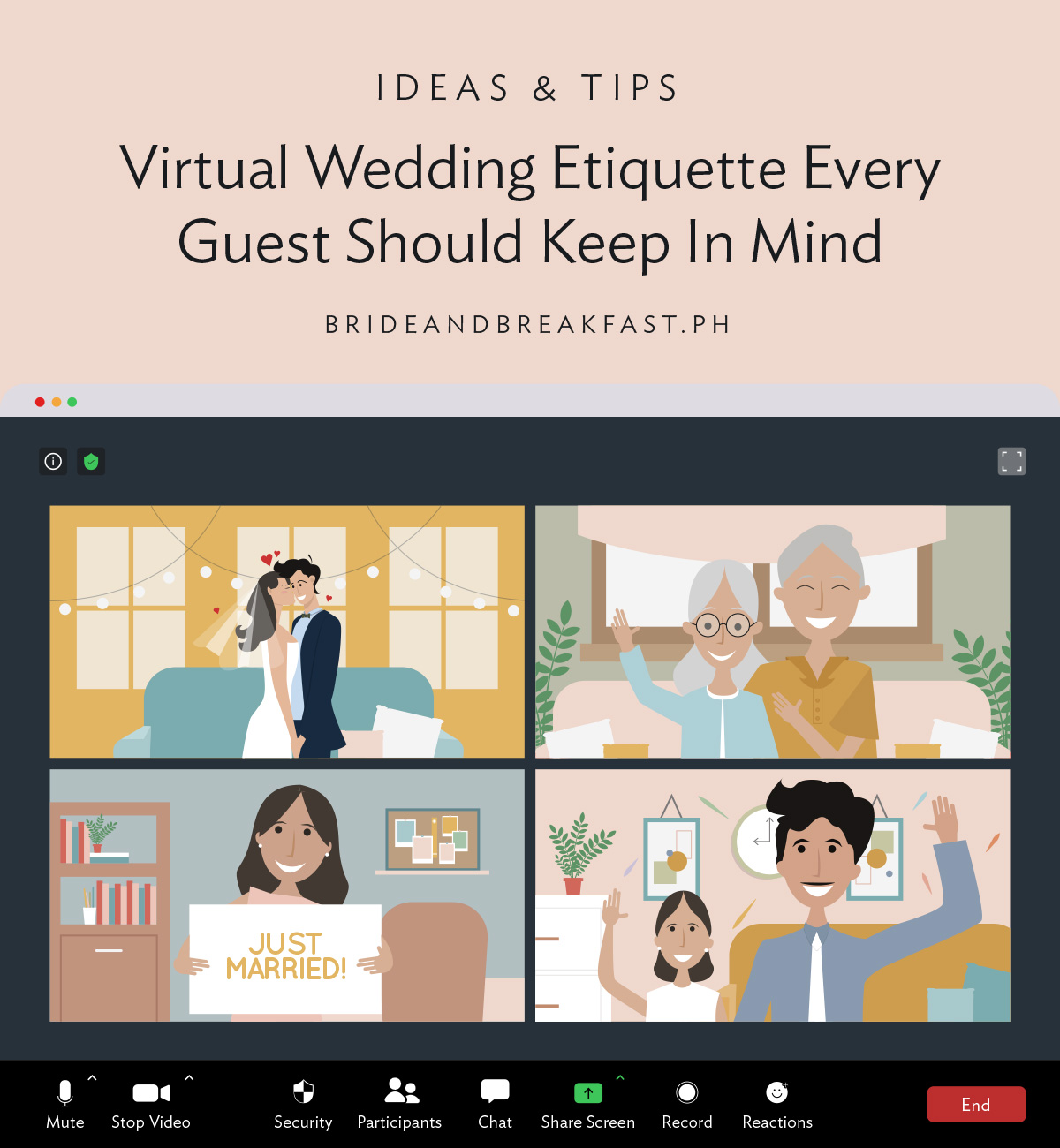 Virtual Wedding Etiquette Every Guest Should Keep In Mind
