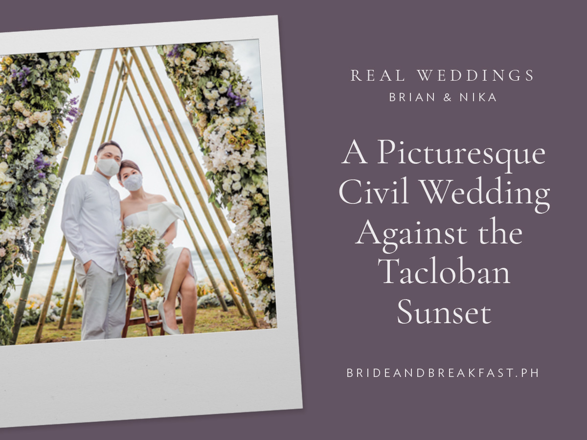A Picturesque Civil Wedding Against the Tacloban Sunset