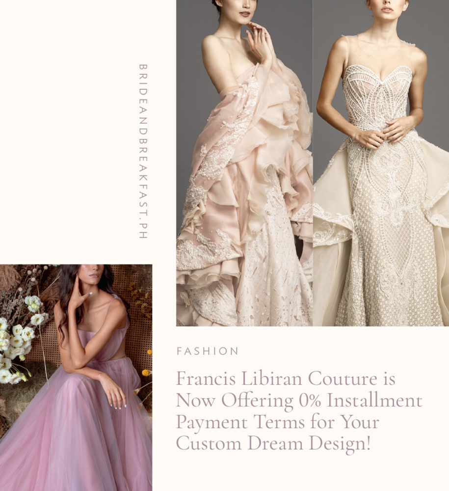 Francis Libiran Couture Pay Light Philippines Wedding Blog