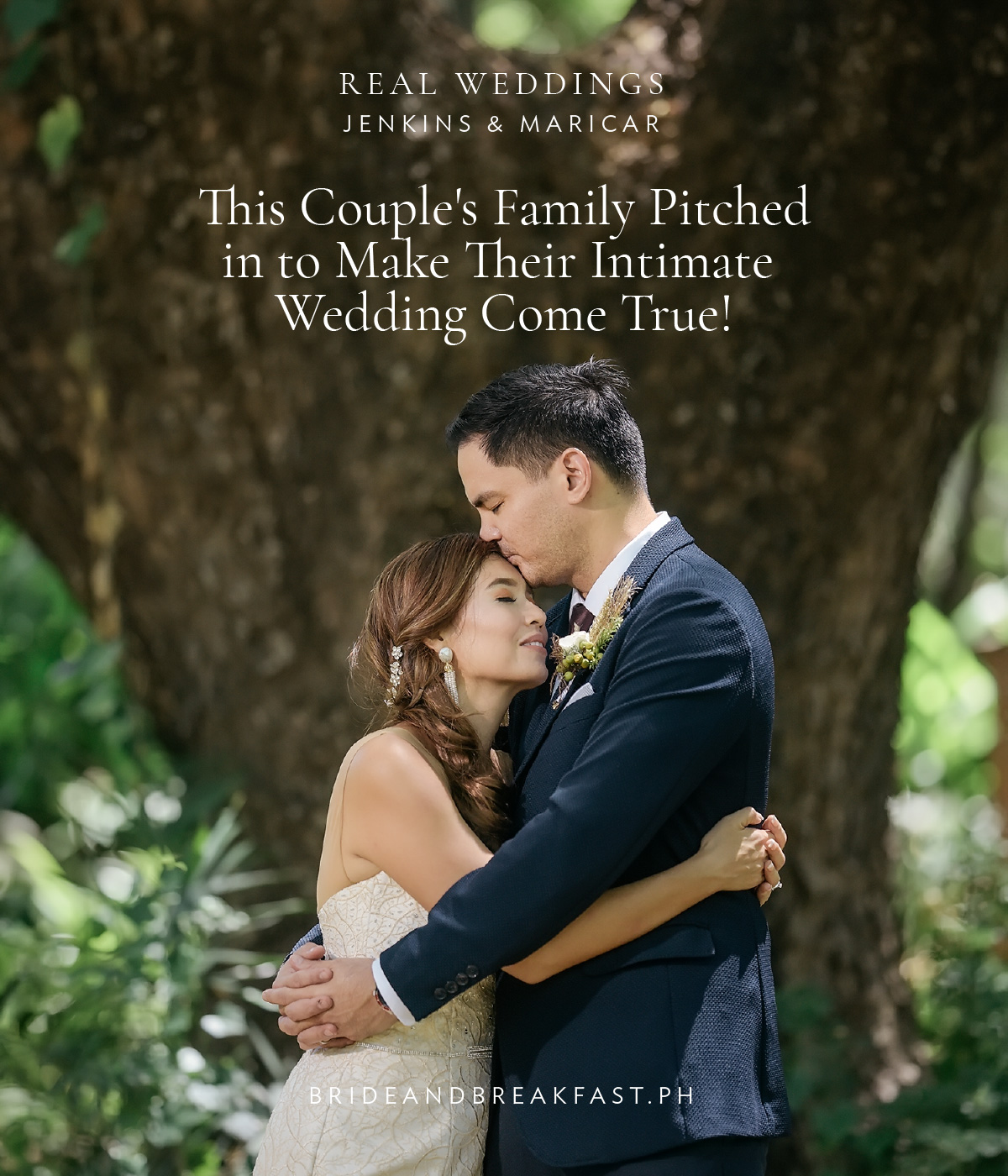 This Couple's Family Pitched in to Make Their Intimate Wedding Come True!