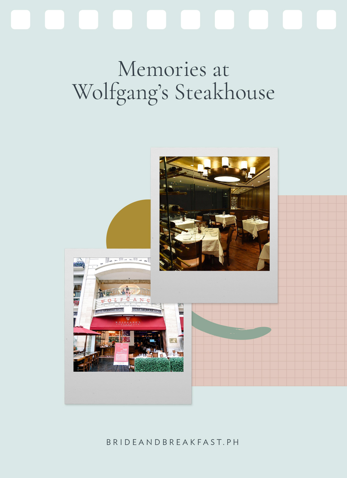 Memories at Wolfgang's Steakhouse