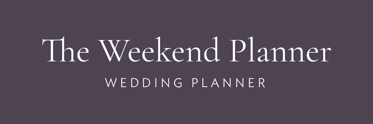 The Weekend Planner, Wedding Planner
