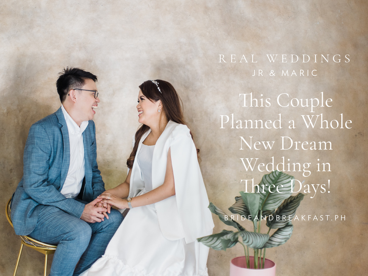 This Couple Planned a Whole New Dream Wedding in Three Days!
