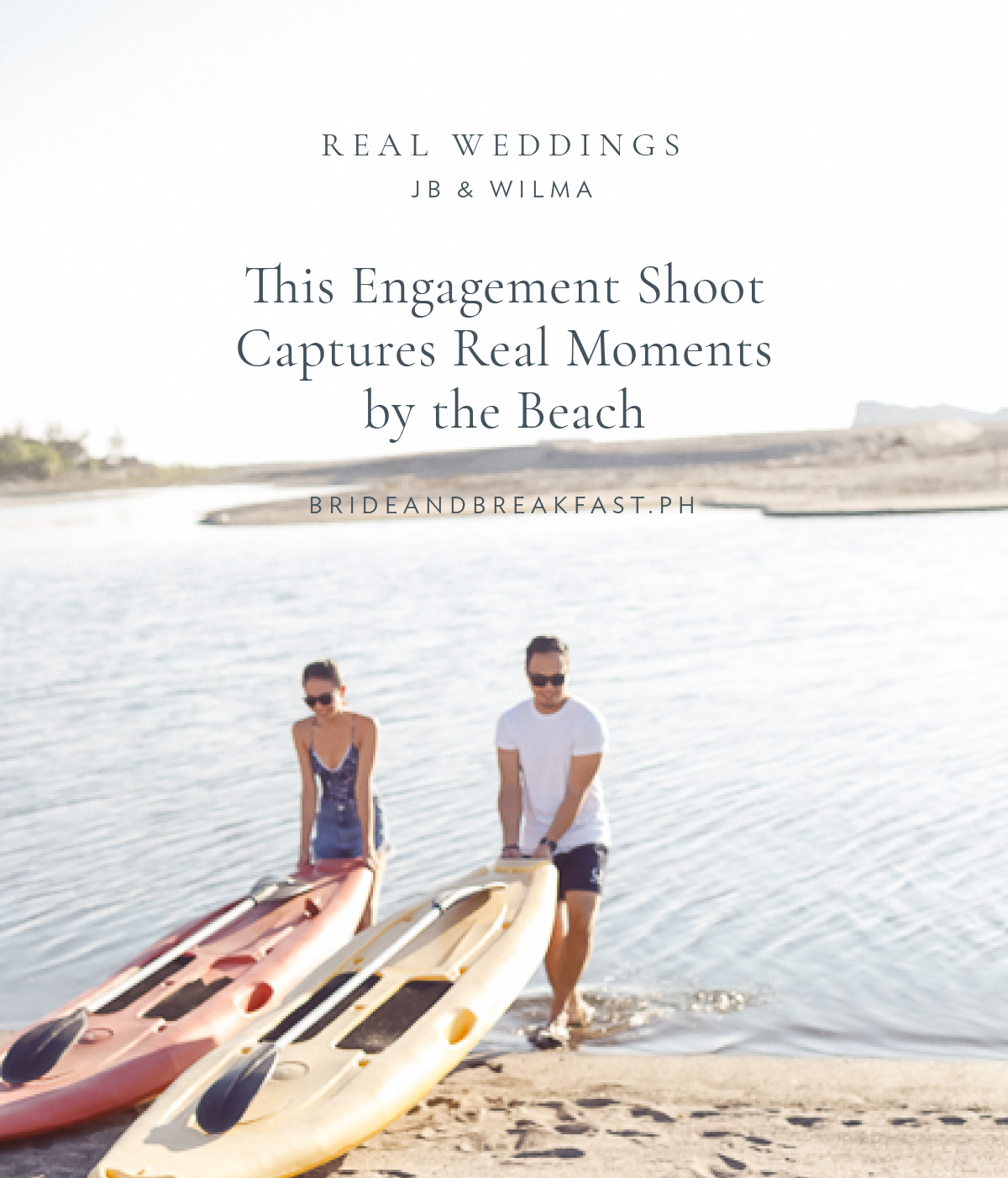 This Engagement Shoot Captures Real Moments by the Beach