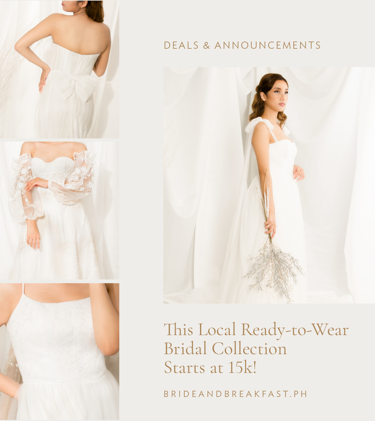 This Local Ready-to-Wear Bridal Collection Starts at 15k!
