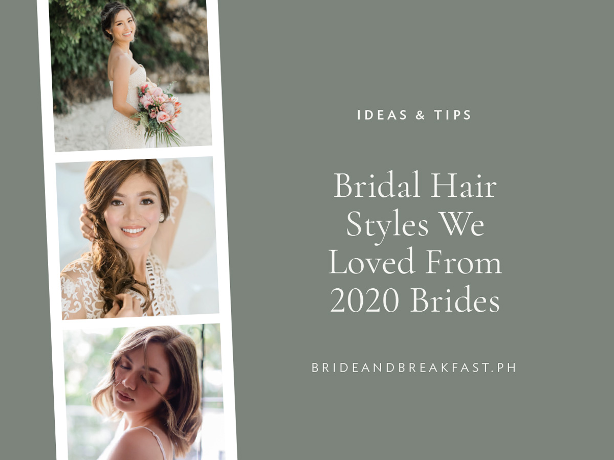 10 Bridal Hair Styles We Loved From 2020 Brides