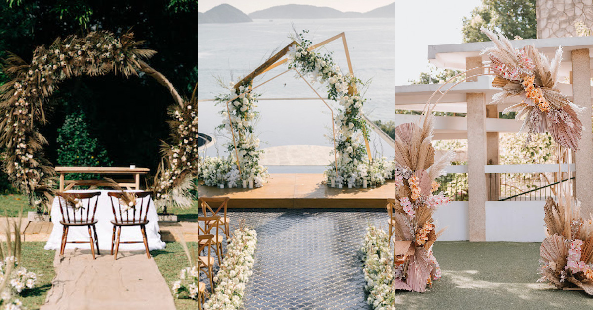 wedding backdrop | Bride and Breakfast