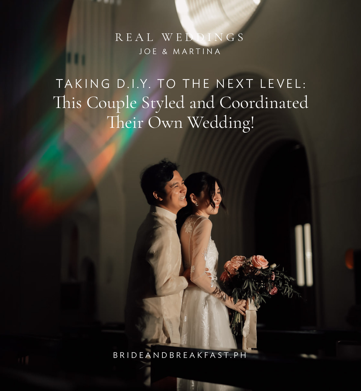 Taking D.I.Y. to the Next Level: This Couple Styled and Coordinated Their Own Wedding!