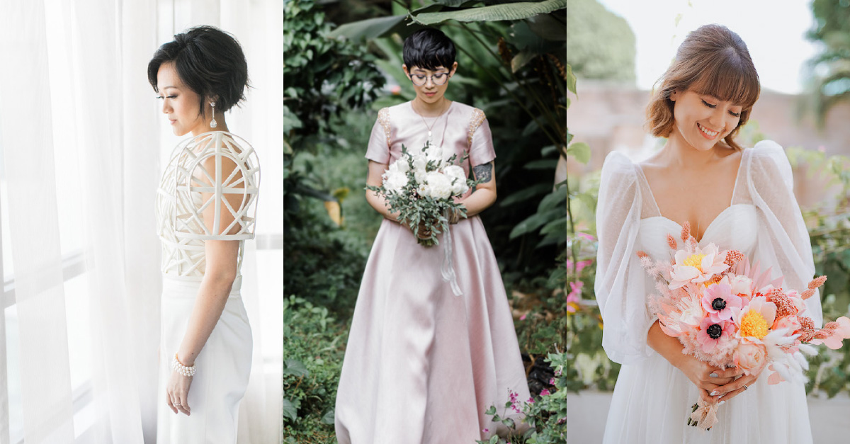 10 Brides Who Absolutely Rocked Short Hair On The Wedding Day | Fashion |  WeddingSutra