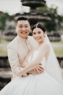 Bride in Mikado Silk Ballgown | Philippines Wedding Blog