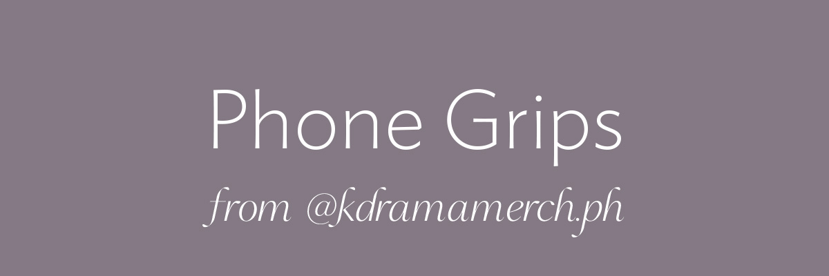 Phone Grips from @kdramamerch.ph
