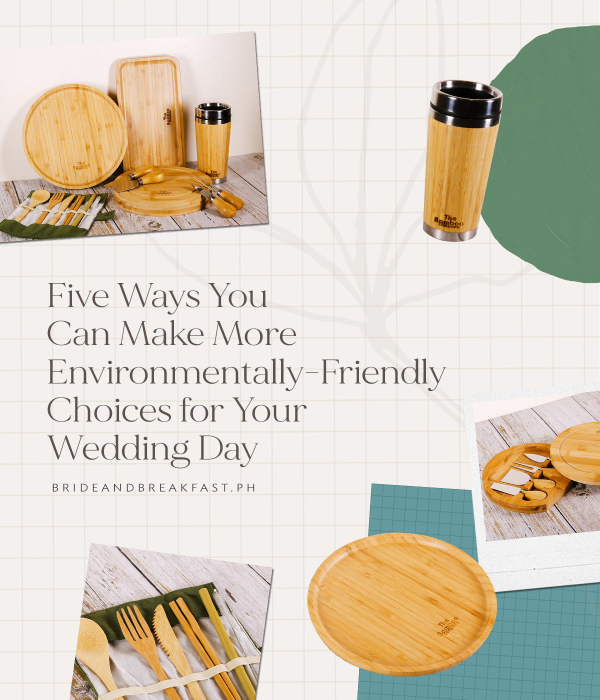 Five Ways You Can Make More Environmentally-Friendly Choices for Your Wedding Day