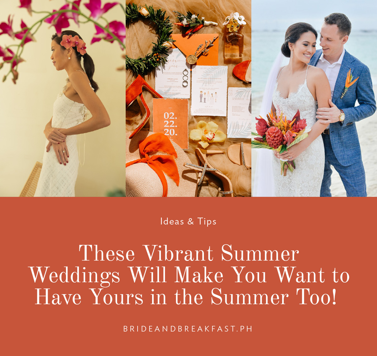 These Vibrant Summer Weddings Will Make You Want to Have Yours in the Summer Too!