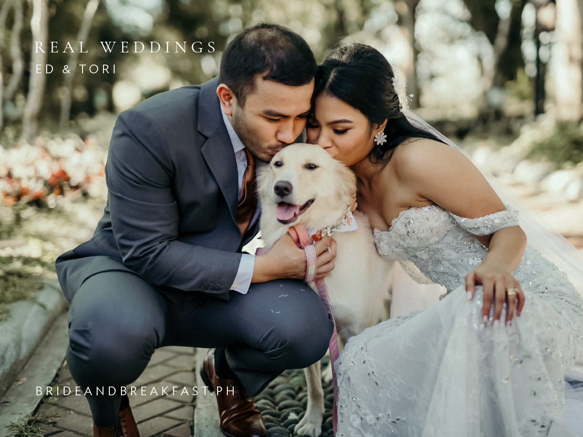 This Couple’s Non-Negotiable Was Having Their Dog With Them as They Said Their I Do's!