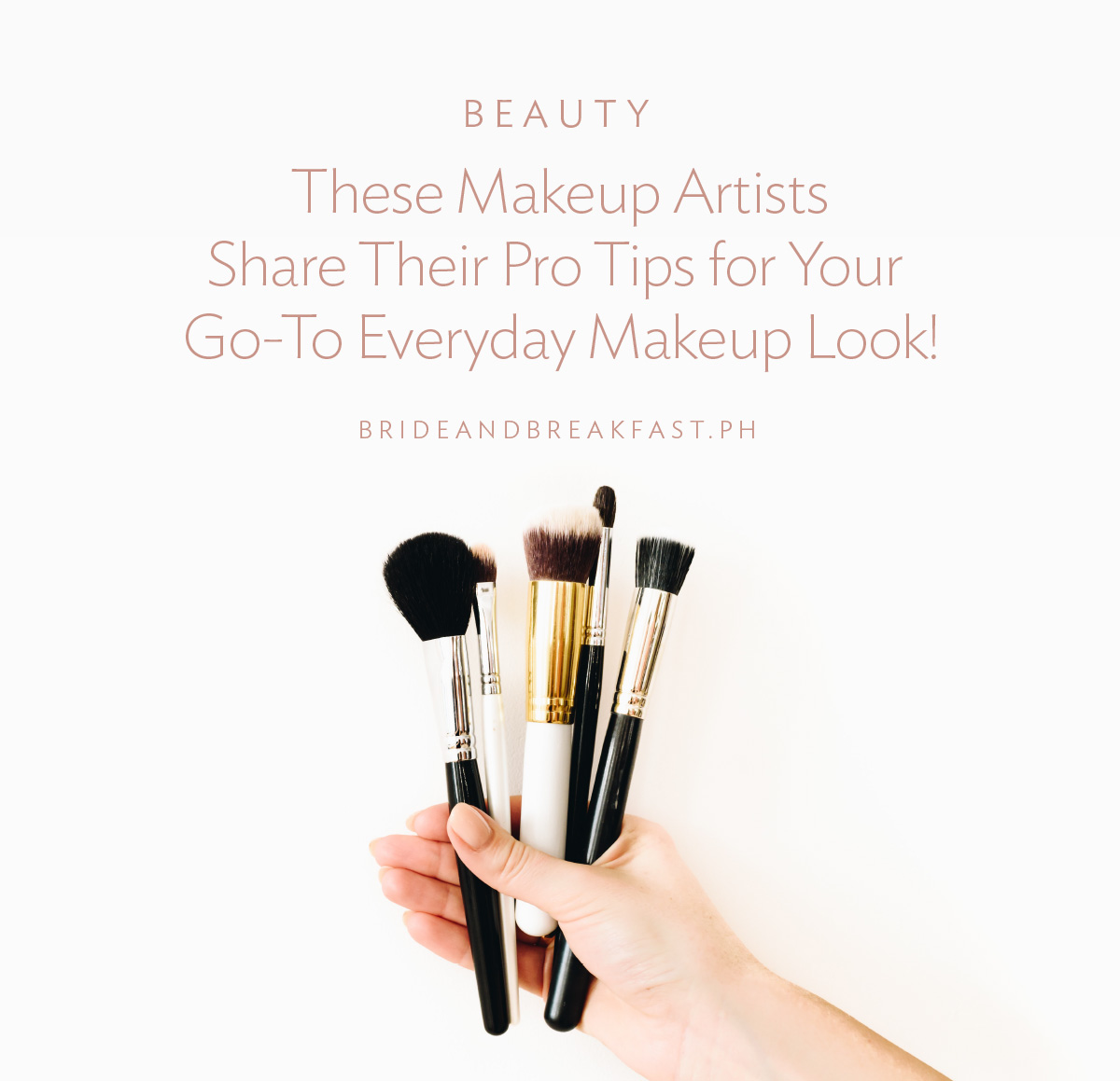 These Makeup Artists Share Their Pro Tips for Your Go-To Everyday Makeup Look!
