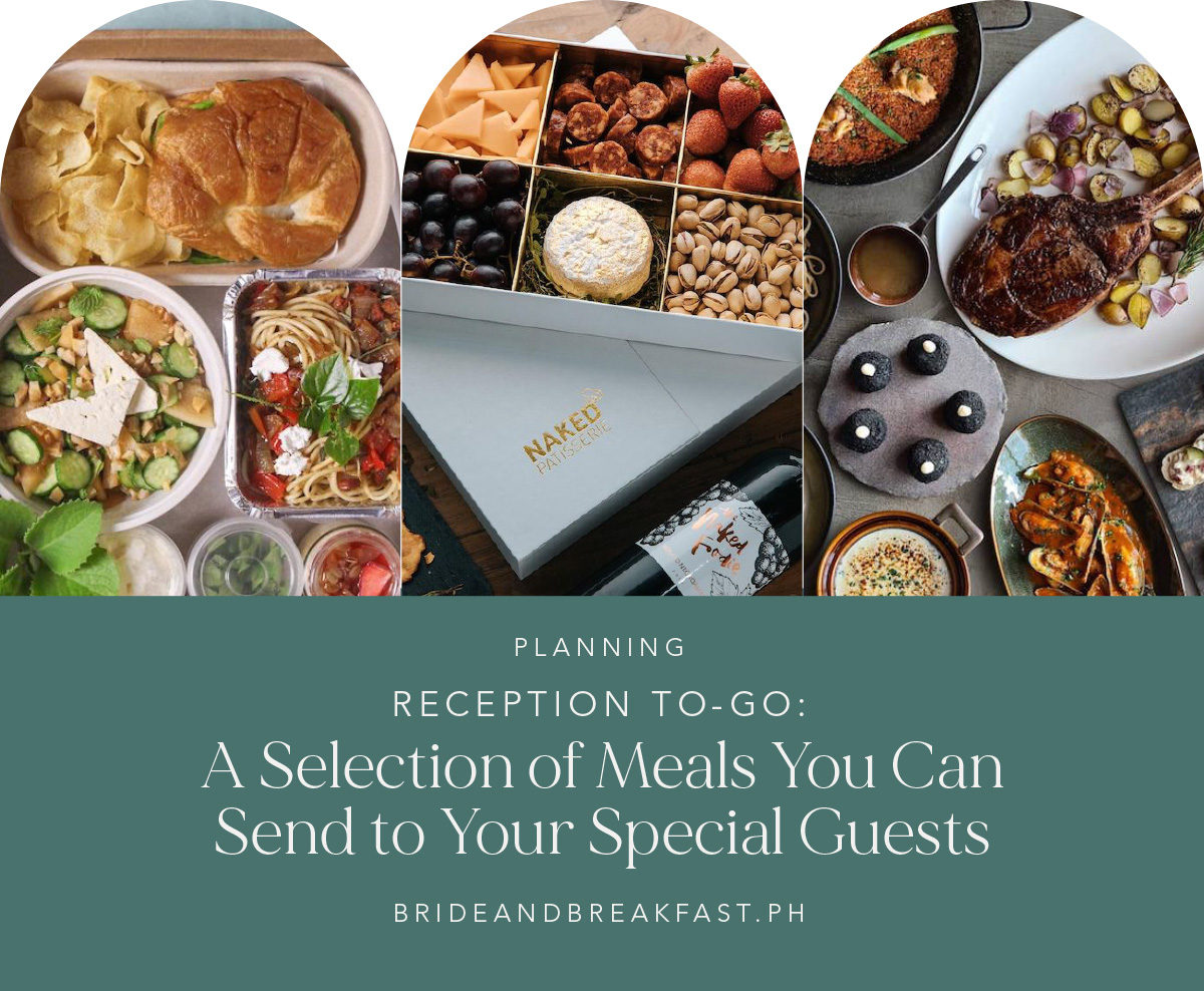 Reception-to-Go: A Selection of Meals You Can Send to Your Special Guests