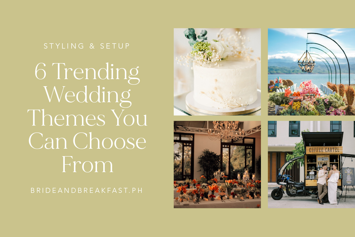 6 Trending Wedding Themes You Can Choose From