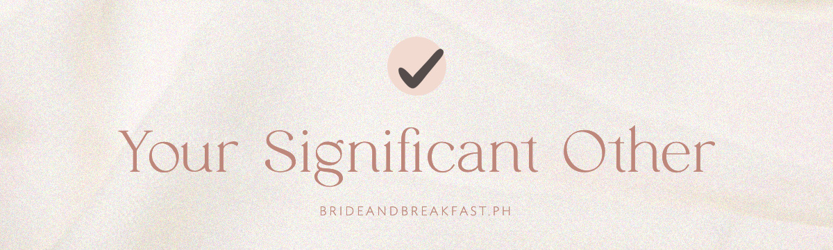 (Header tick box) Your Significant Other