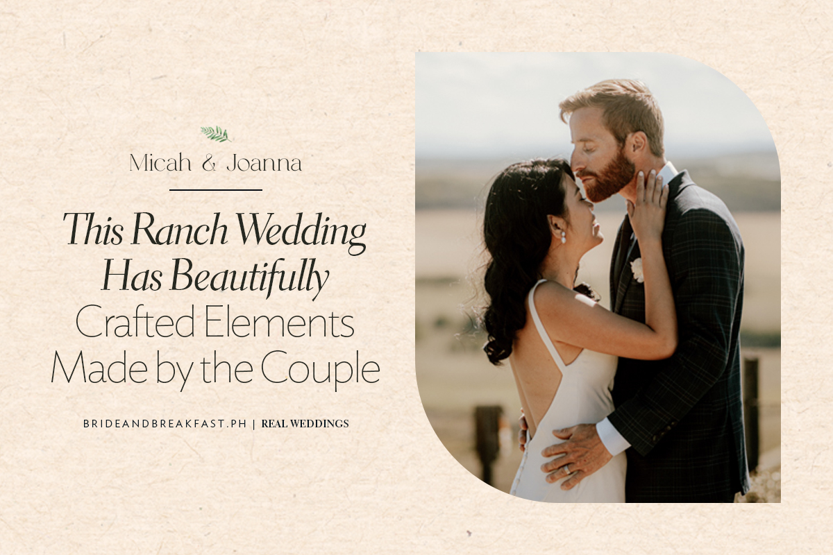 This Ranch Wedding Has Beautifully Crafted Elements Made by the Couple