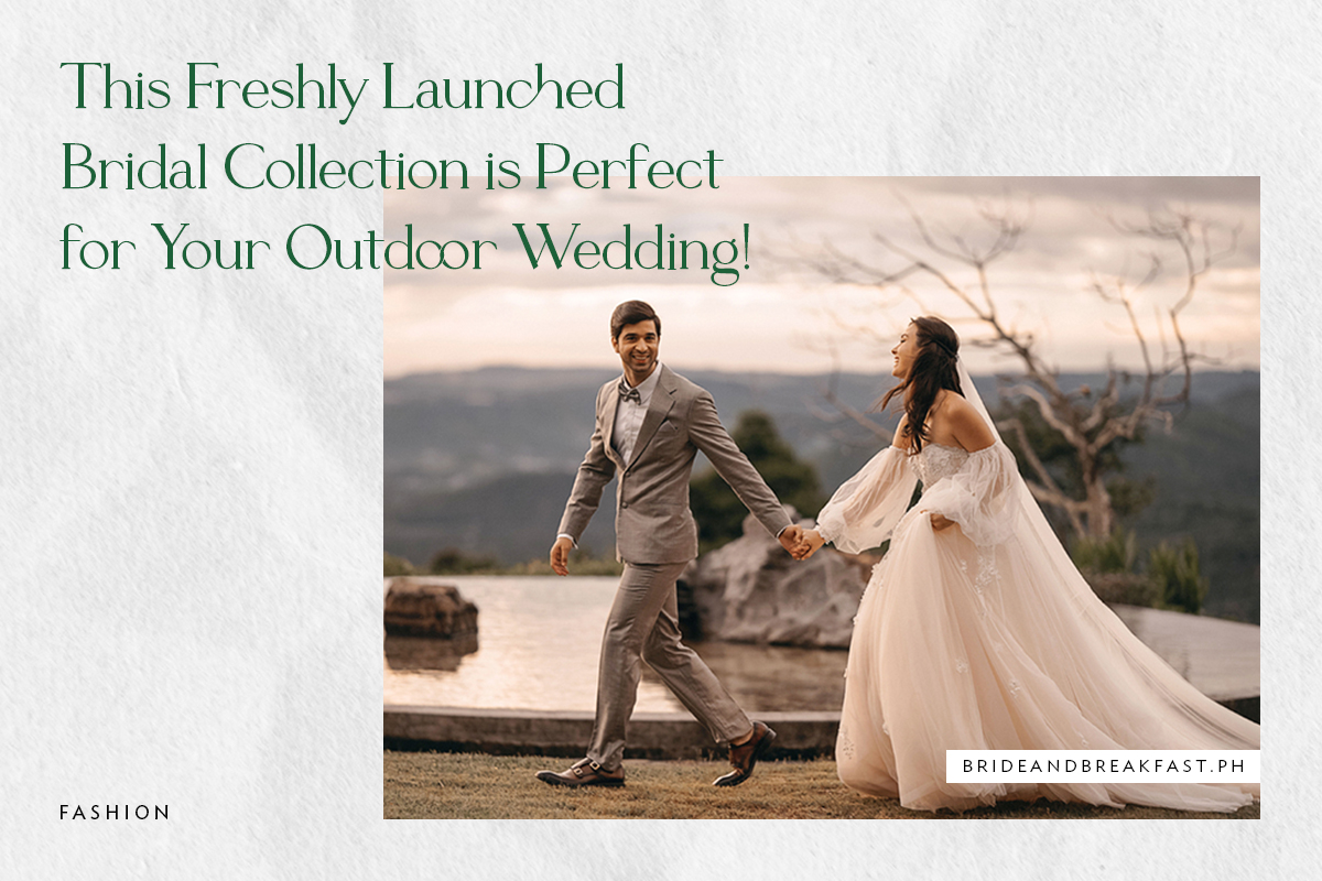 This Freshly Launched Bridal Collection is Perfect for Your Outdoor Wedding!