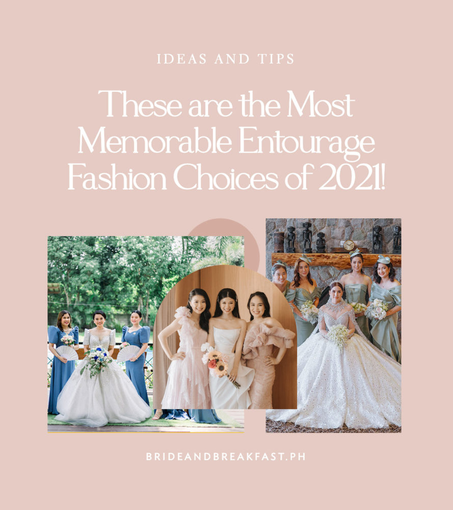 Entourage Fashion 2021 | Philippines Wedding Blog