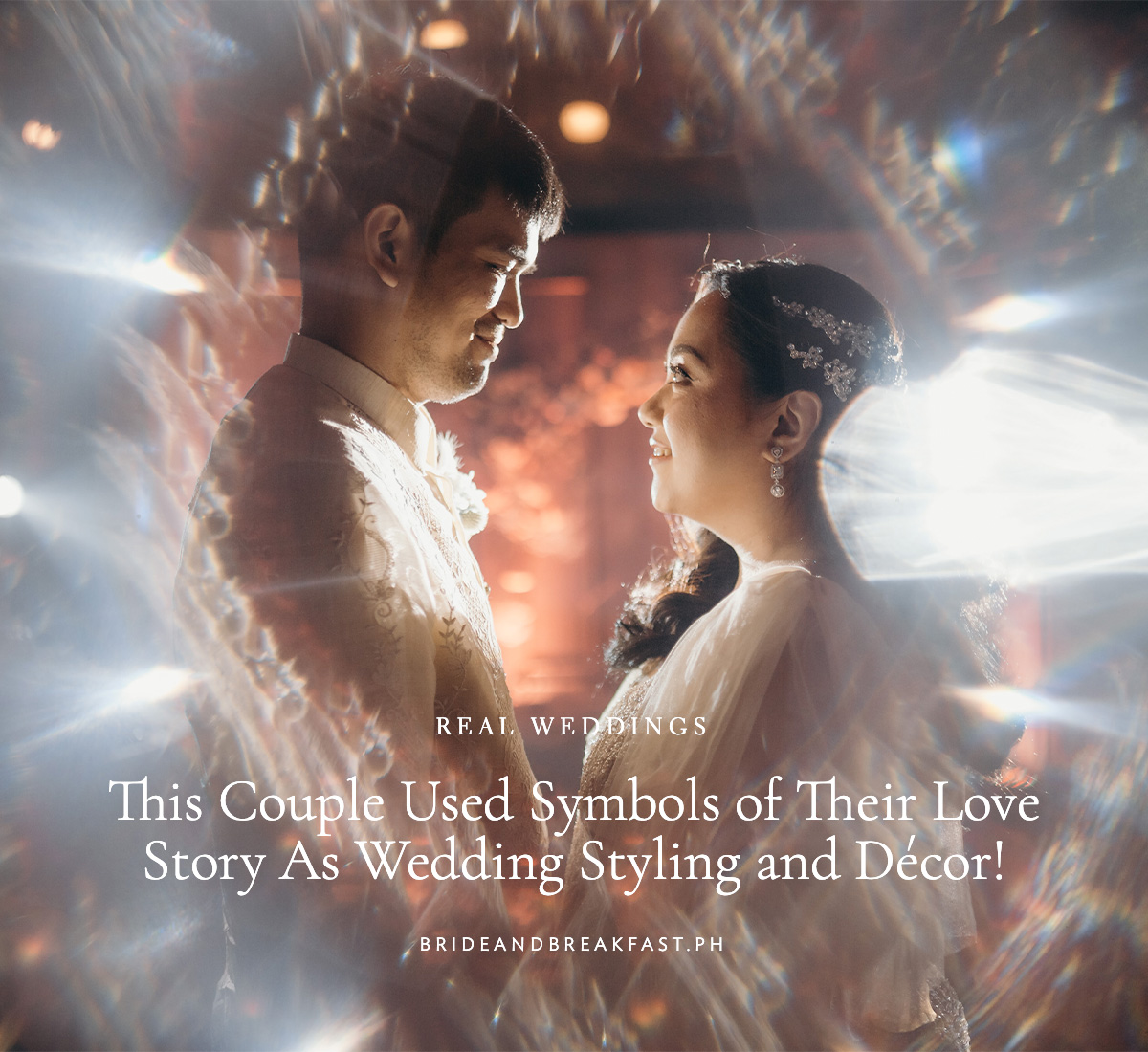 This Couple Used Symbols of Their Love Story As Wedding Styling and Décor!