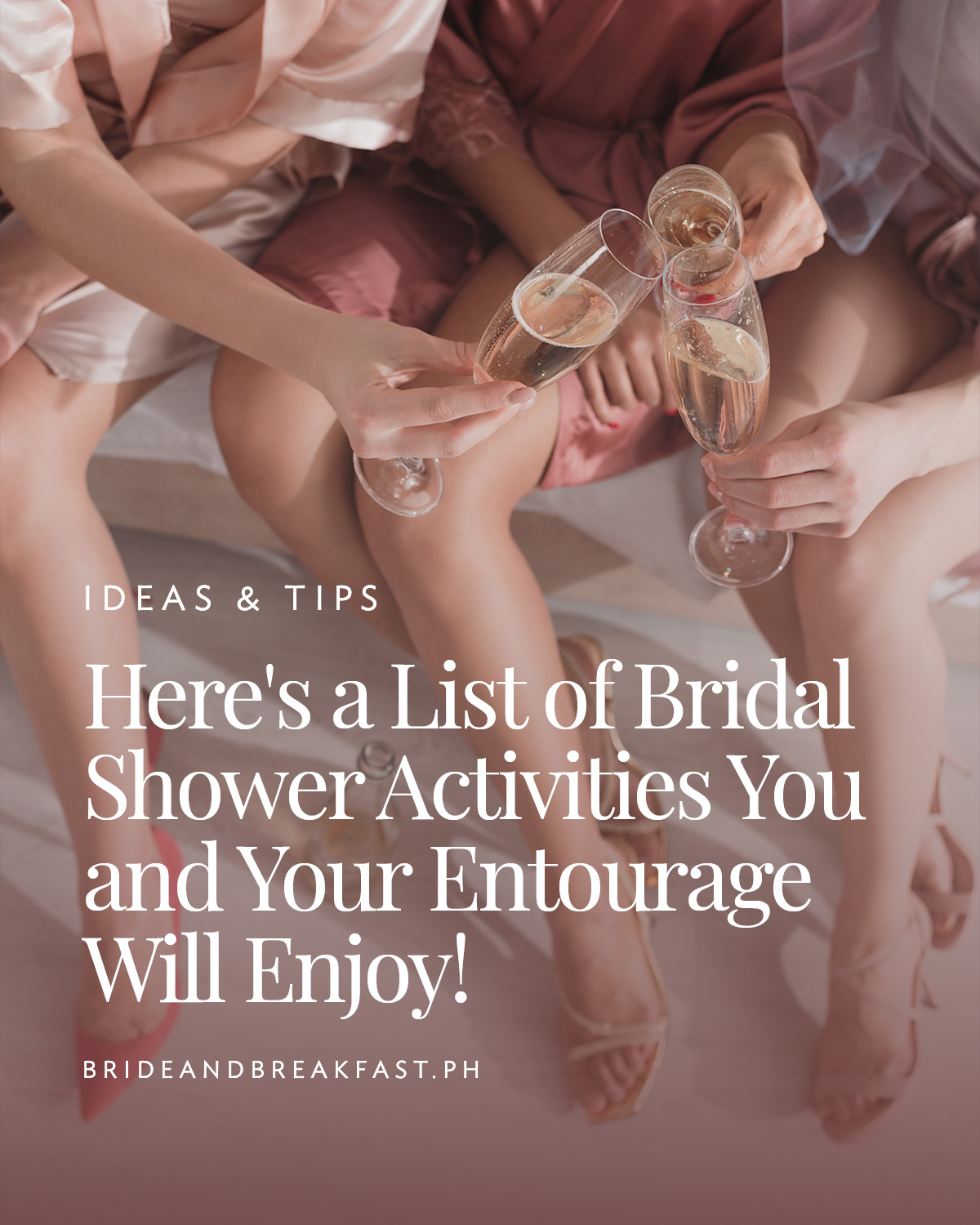 Here's a List of Bridal Shower Activities You and Your Entourage Will Enjoy!
