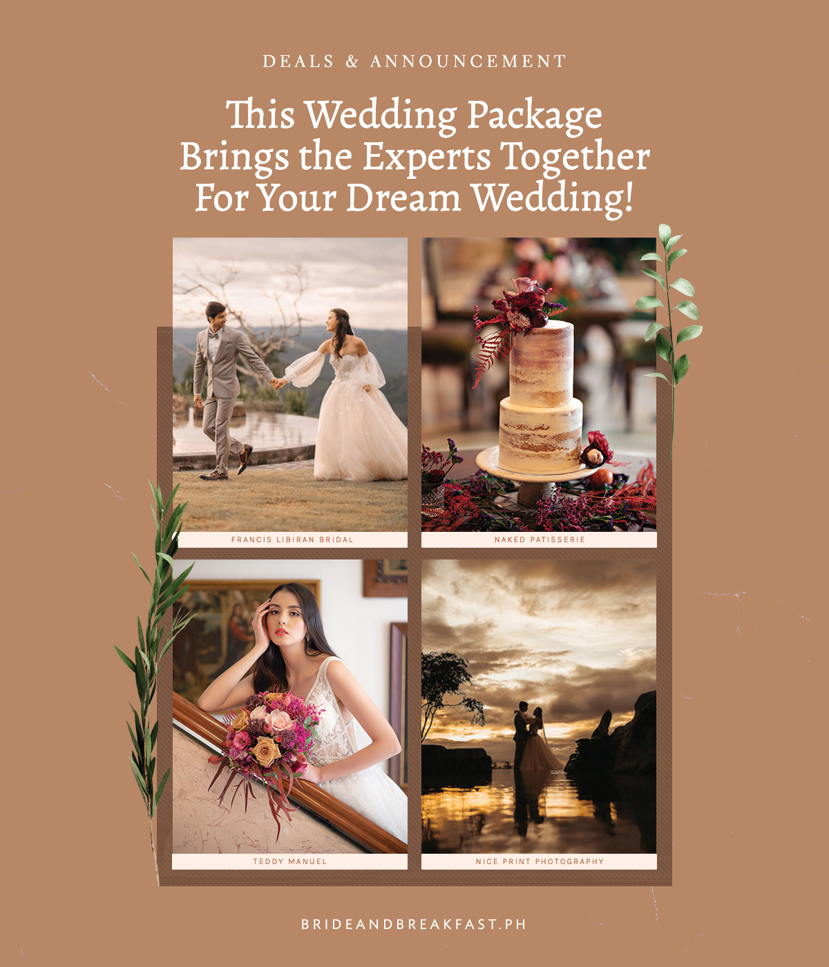 This Wedding Package Brings the Experts Together For Your Dream Wedding!