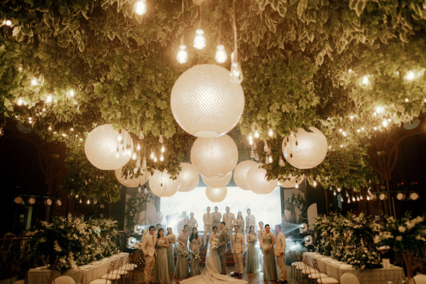 Opulent Green and White Motif | Philippines Wedding Blog