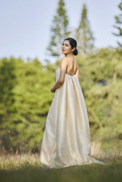 Minimalist- Maxi Gazar Bridal Gown