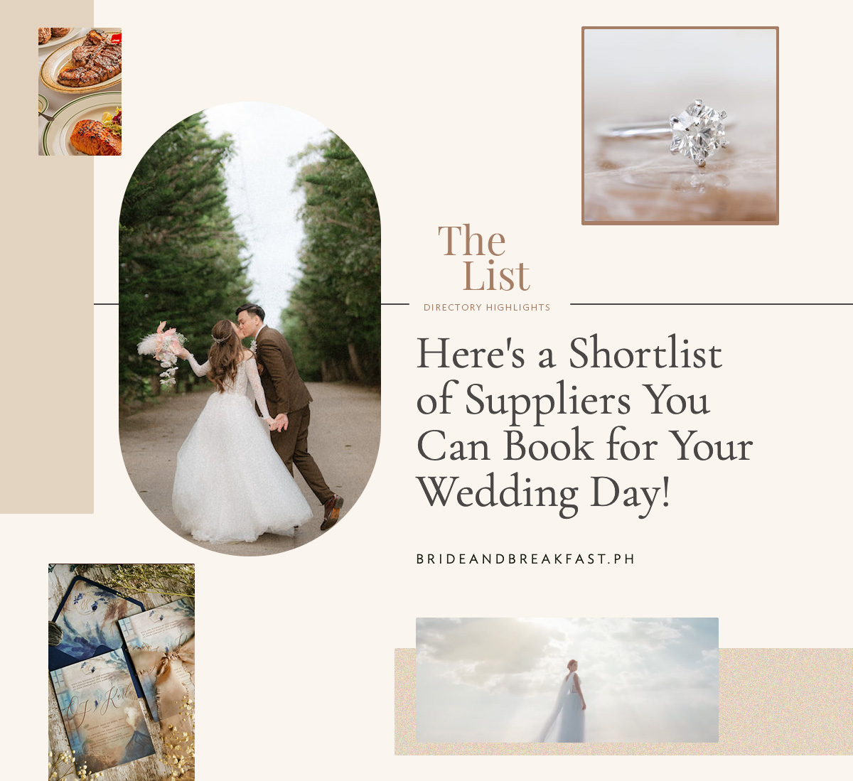 Here's a Shortlist of Suppliers You Can Book for Your Wedding Day!