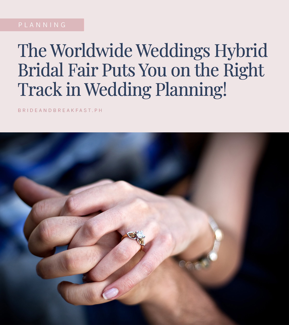 The Worldwide Weddings Hybrid Bridal Fair Puts You on the Right Track in Wedding Planning!