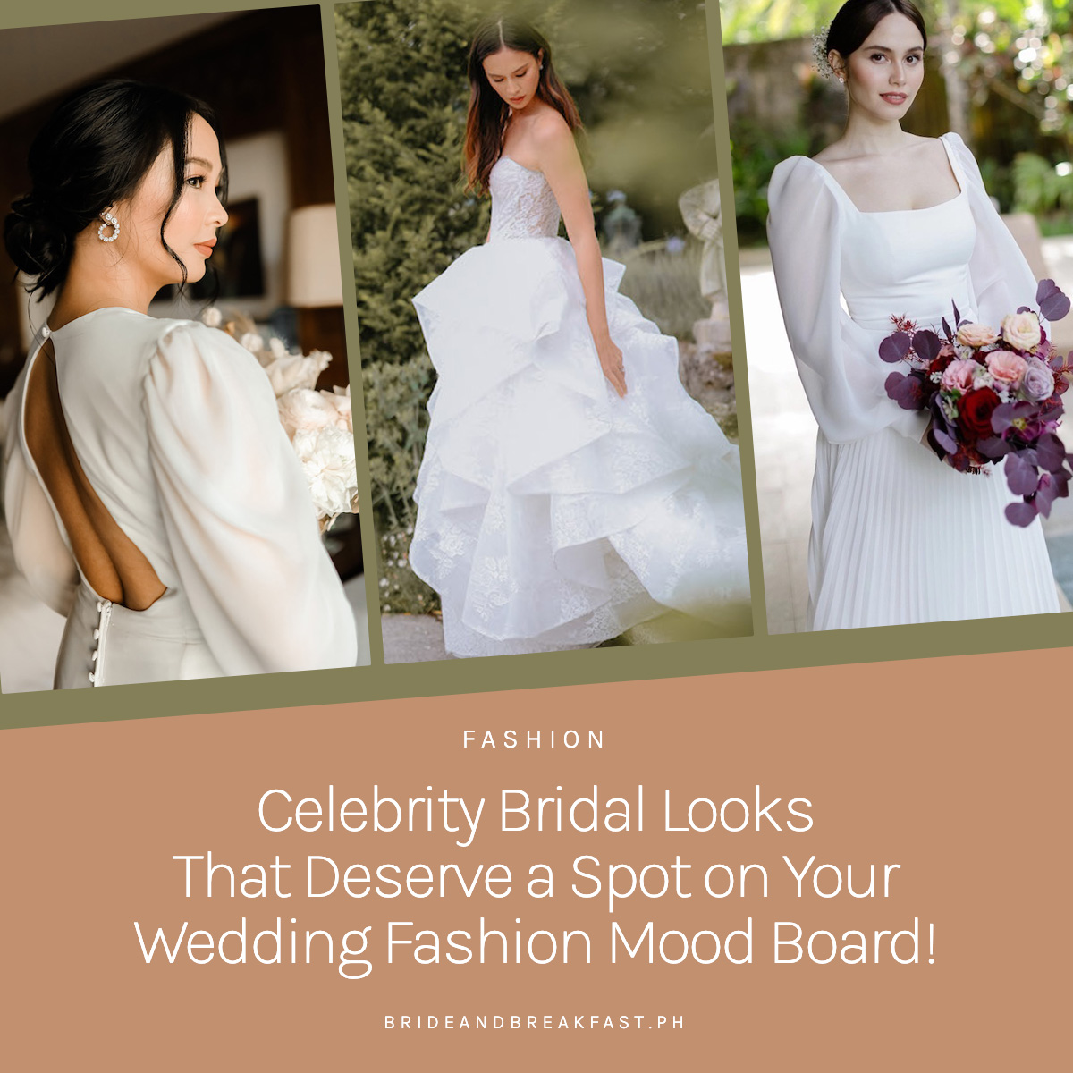 Celebrity Bridal Looks That Deserve a Spot on Your Wedding Mood Board!