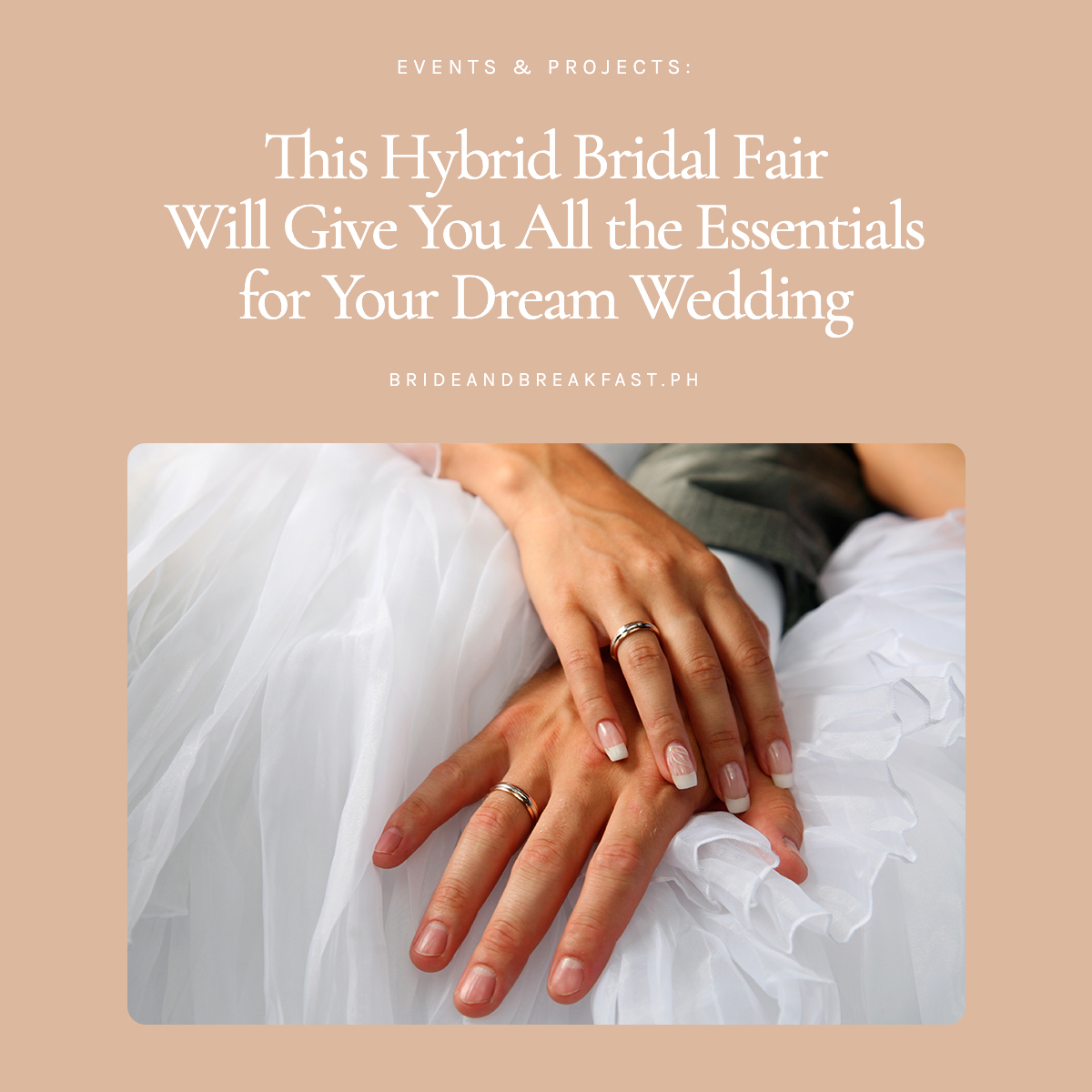 This Hybrid Bridal Fair Will Give You All the Essentials for Your Dream Wedding