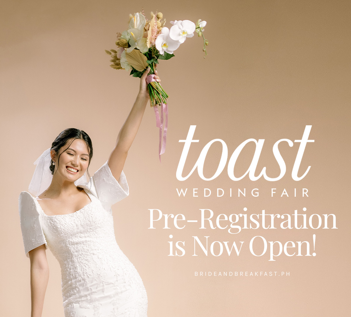 Toast Wedding Fair Pre-Registration is Now Open! 