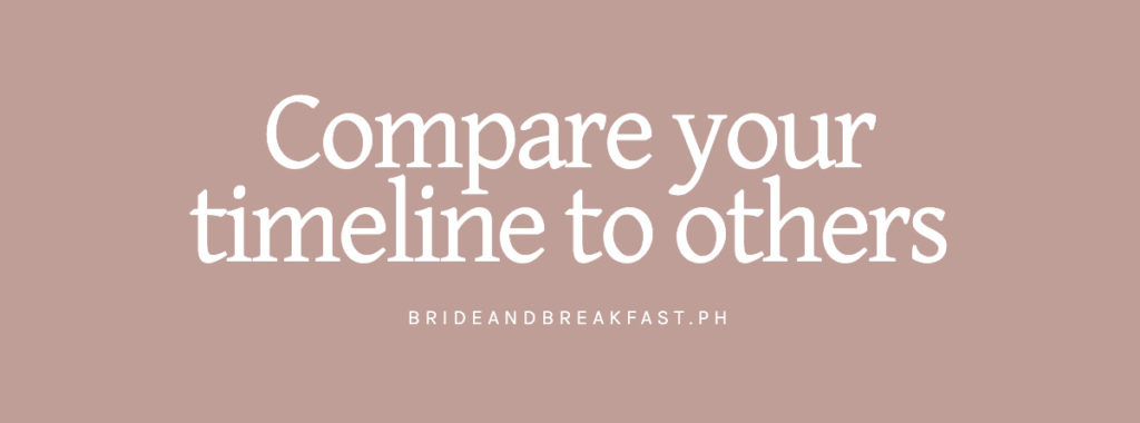 Compare your timeline to others