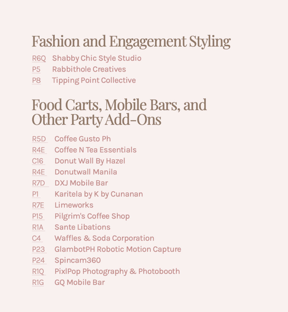 Fashion and Engagement Styling, Food Carts, Mobile Bars, and Other Party Add-Ons