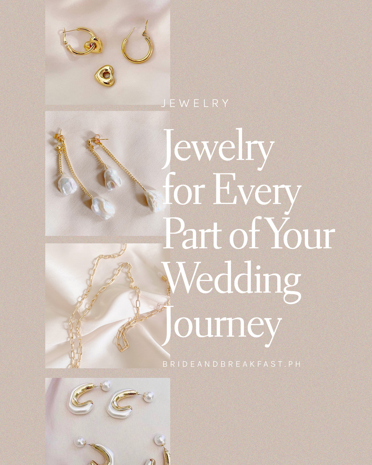 Jewelry for Every Part of Your Wedding Journey
