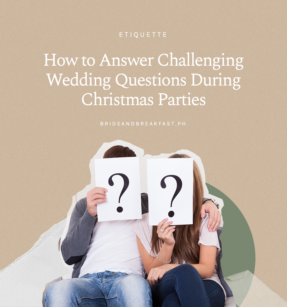How to Answer Challenging Wedding Questions During Christmas Parties