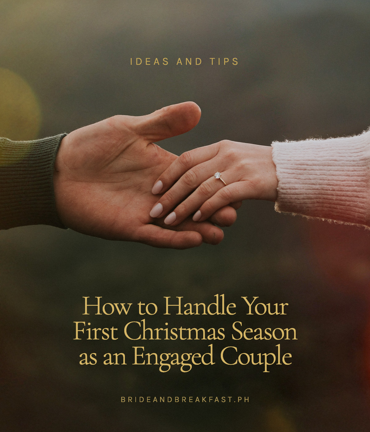 How to Handle Your First Christmas Season as an Engaged Couple