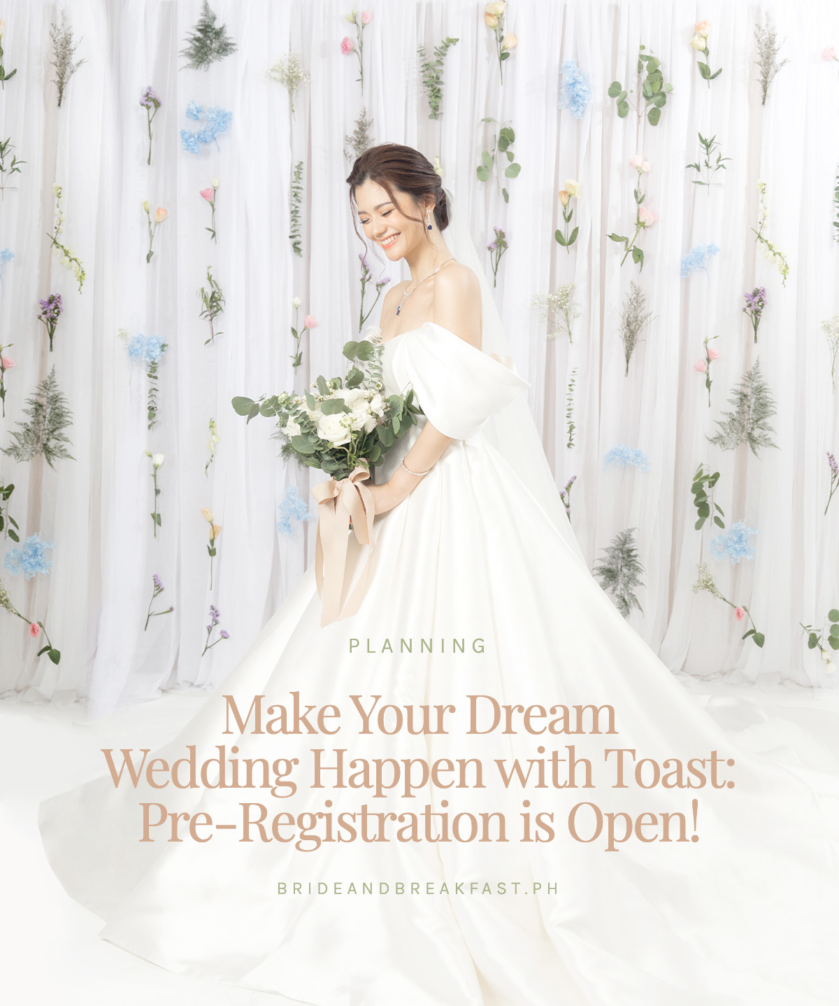 Make Your Dream Wedding Happen with Toast: Pre-registration is Open