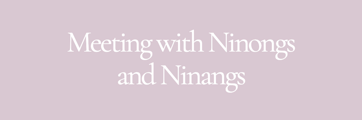 <strong>Meeting with Ninongs and Ninangs</strong>