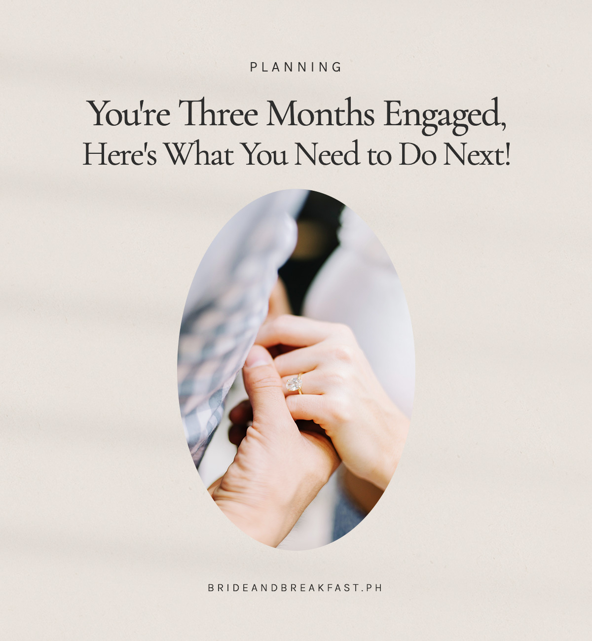 You're Three Months Engaged! Here's What You Need to Do Next