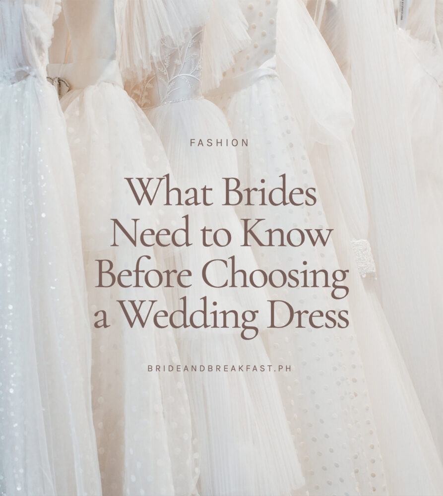 Tips for Choosing a Wedding Dress | Philippines Wedding Blog