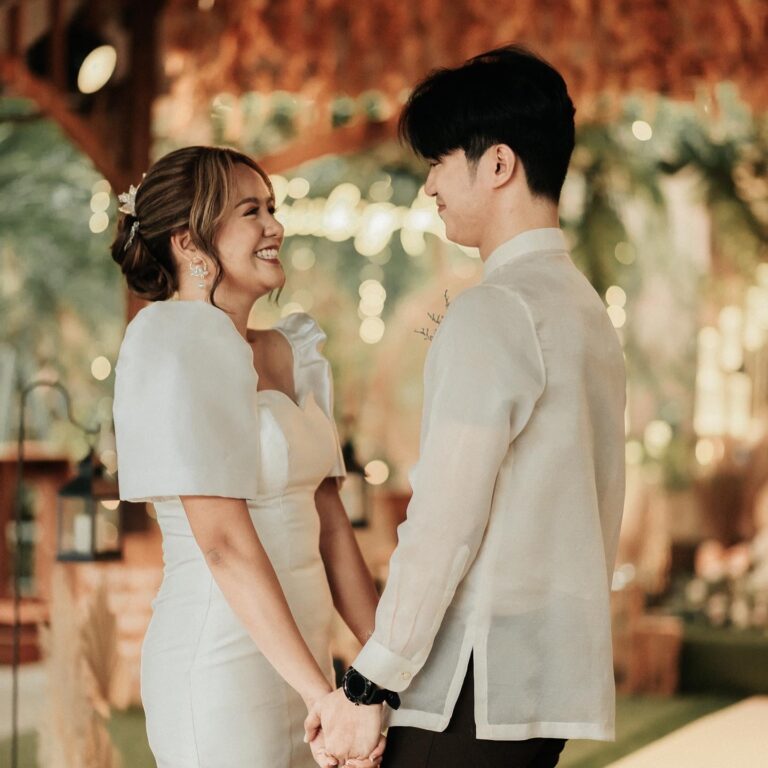 90s Theme Filipiniana Wedding | Philippines Wedding Blog