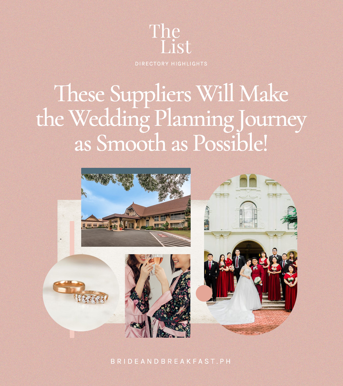 These Suppliers Will Make the Wedding Planning Journey as Smooth as Possible